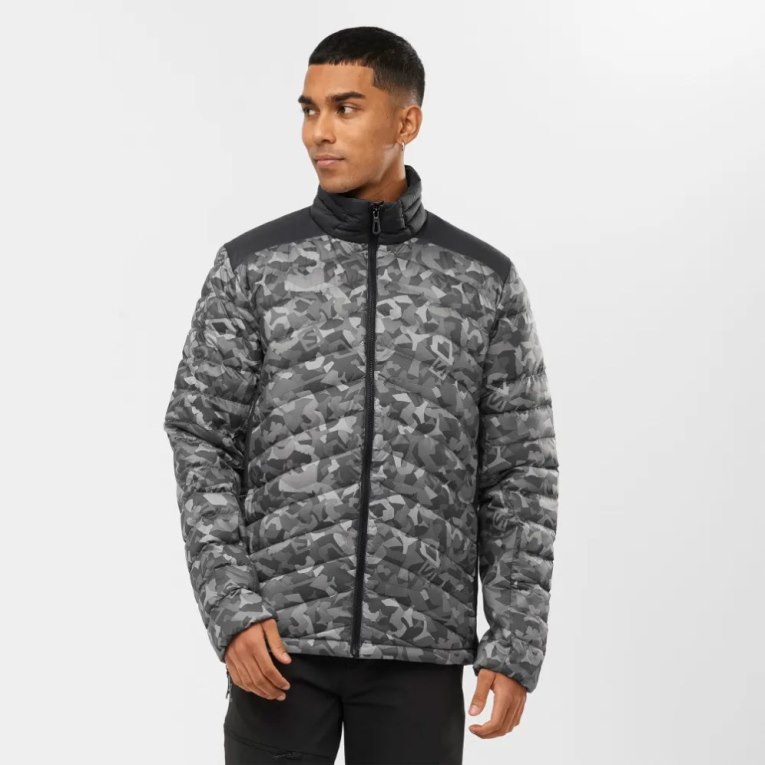 Jaquetas Isoladas Salomon Essential Xwarm Down Masculino Camufladas | PT K78523